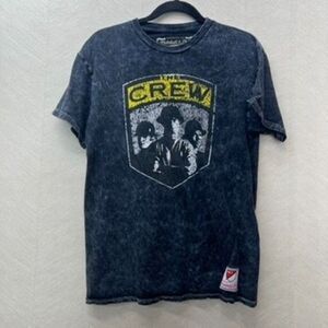 Mitchell & Ness Columbus Crew Now & Then Throwback Black MLS T-Shirt Unisex M